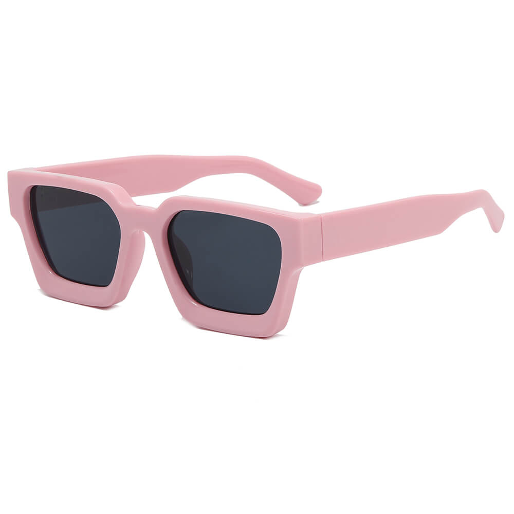 Chunky D Frame Square Sunglasses - Les Blvdiers