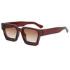 Chunky D Frame Square Sunglasses - Les Blvdiers