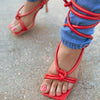 Damita Lace Up Sandals - Les Blvdiers